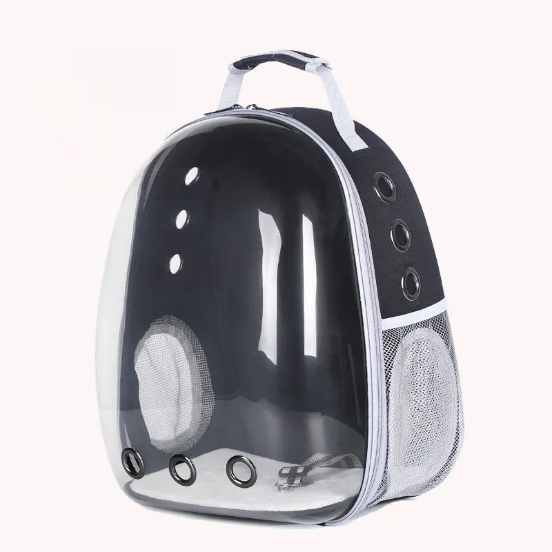 Bequemer & modischer Haustier-Rucksack mit Panoramafenster