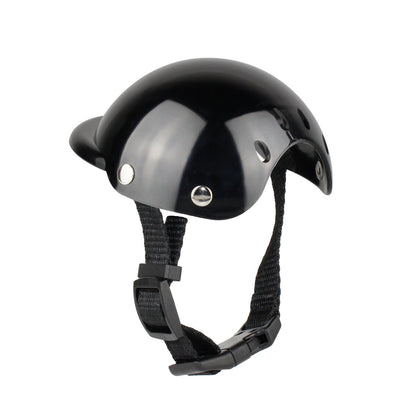 Motorradhelm für Hunde & Katzen – Haustier-Schutzhelm mit verstellbarem Gurt