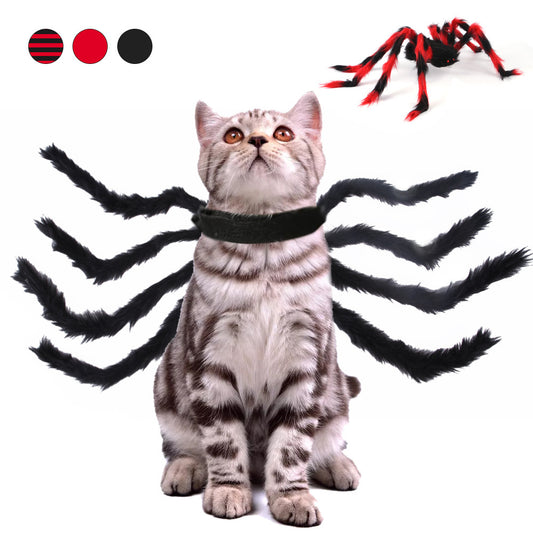 Lustiges Spinnenkostüm für Hunde & Katzen | Halloween Kostüm