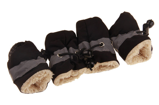 Wasserdichte Hundeschuhe mit Fütterung | Winter-Boots in 3 Farben
