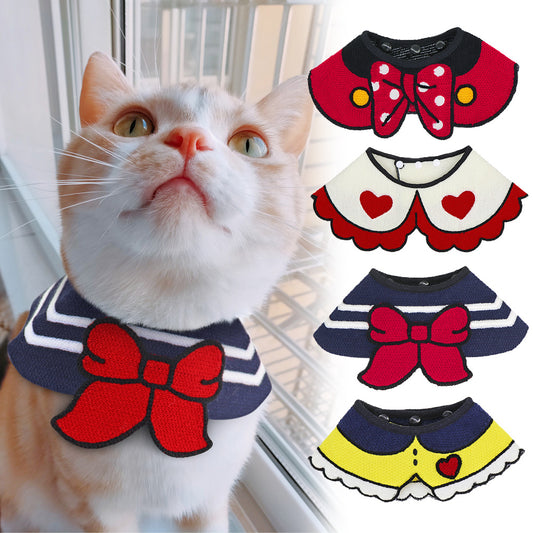Halstuch für Hunde & Katzen | Elegantes Accessoire für kleine Haustiere