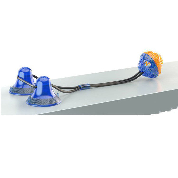 Suction Toy for Dogs – Interactive Chew Toy with Treat Ball