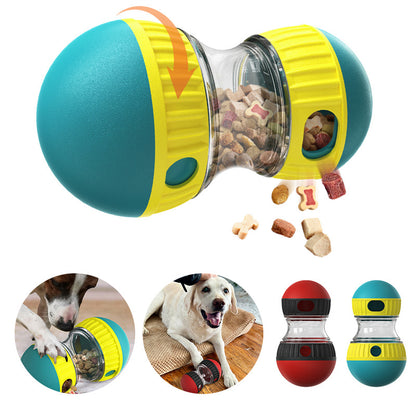 Interaktives Hundespielzeug – Futterspender Dumbbell für mentale Stimulation & langsames Fressen