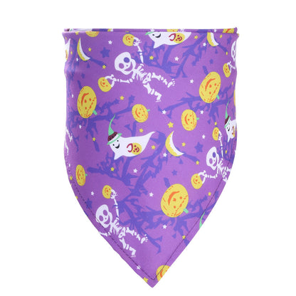 Halloween-Halstuch für Hunde & Katzen | 7 Designs | Dreieckstuch