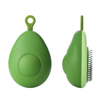 Avocado und Zitrone Katzenbürste – Fellpflege & Massage in einem