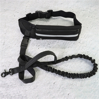 Handsfree Hunde-Jogging-Gurt mit Leine und Flaschenhalter