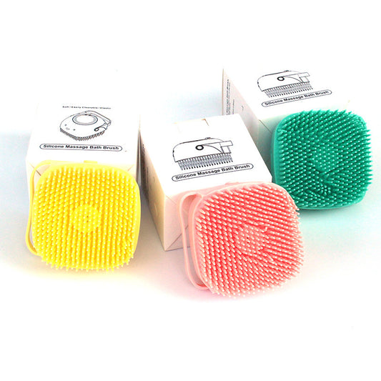 Silikon Hundebürste – 2-in-1 Badebürste & Massagehandschuh mit Shampoo-Spender