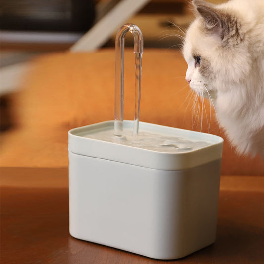 Automatischer Katzenbrunnen – Leiser Trinkbrunnen mit USB-Anschluss und 1,5L Tank