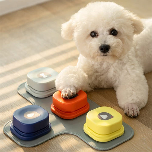 Sprachaufnahme-Button für Tiere – Interaktives Kommunikationstool für Hunde, Katzen & Vögel