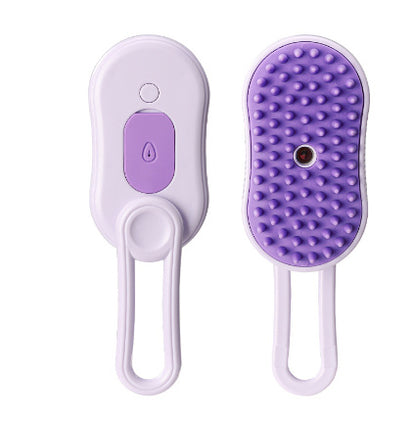Elektrische Dampf-Bürste für Katzen & Hunde – 3-in-1 Fellpflege & Massage