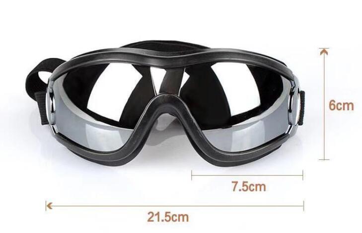 Wasserfeste Hundebrille mit UV-Schutz | Winddichte Sonnenbrille für Hunde
