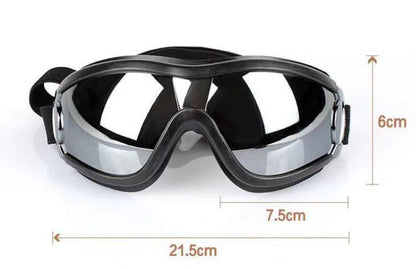 Wasserfeste Hundebrille mit UV-Schutz | Winddichte Sonnenbrille für Hunde