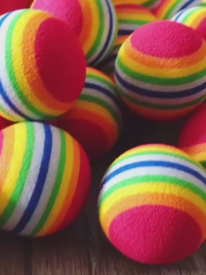 Weicher & Robuster Spielball für Katzen & Hunde